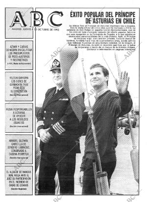 ABC MADRID 08-10-1992 página 1
