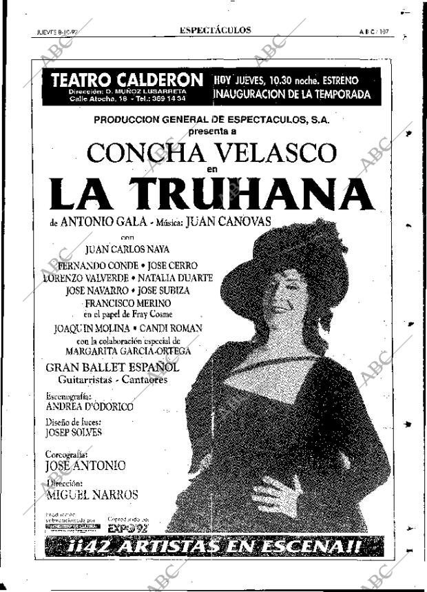 ABC MADRID 08-10-1992 página 107