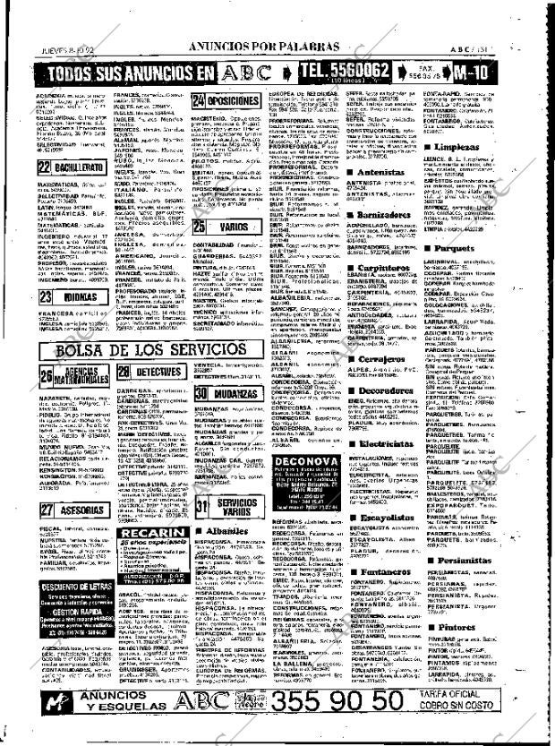 ABC MADRID 08-10-1992 página 131