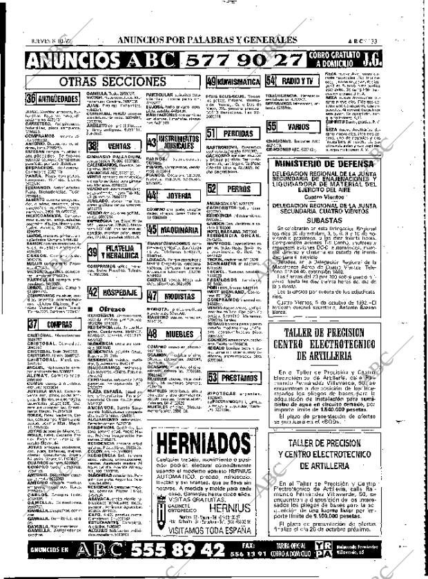 ABC MADRID 08-10-1992 página 133