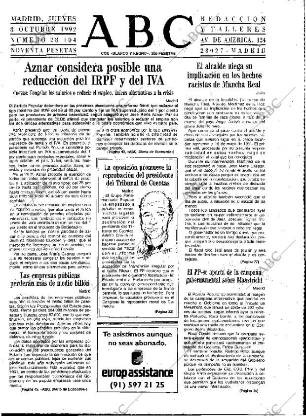 ABC MADRID 08-10-1992 página 17