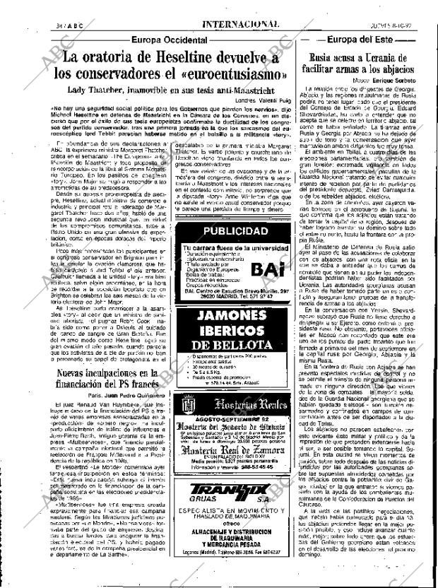 ABC MADRID 08-10-1992 página 34