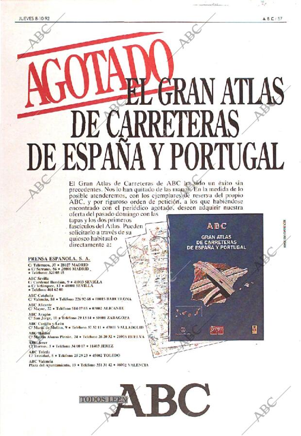 ABC MADRID 08-10-1992 página 57