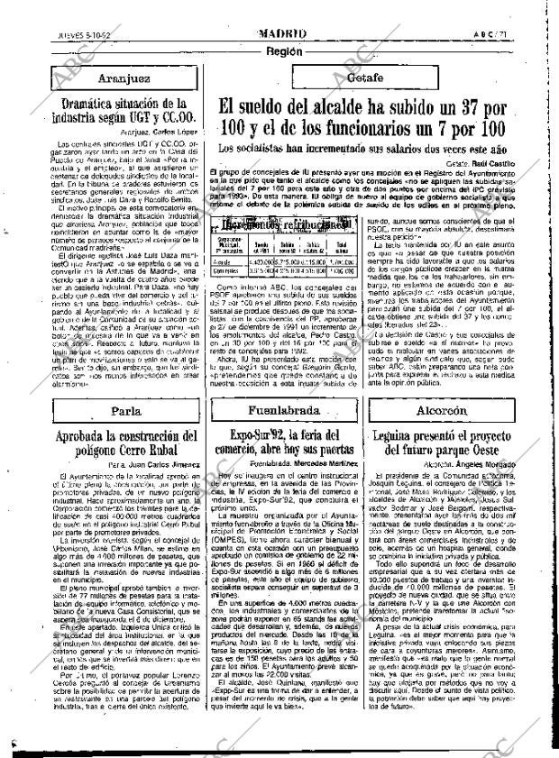 ABC MADRID 08-10-1992 página 71