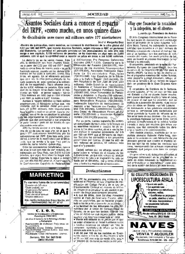 ABC MADRID 08-10-1992 página 85