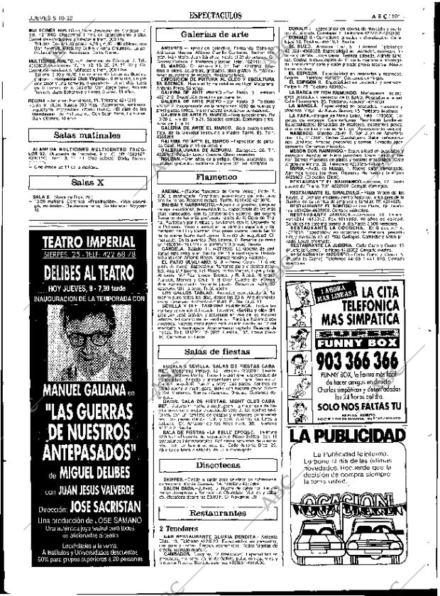 ABC SEVILLA 08-10-1992 página 101