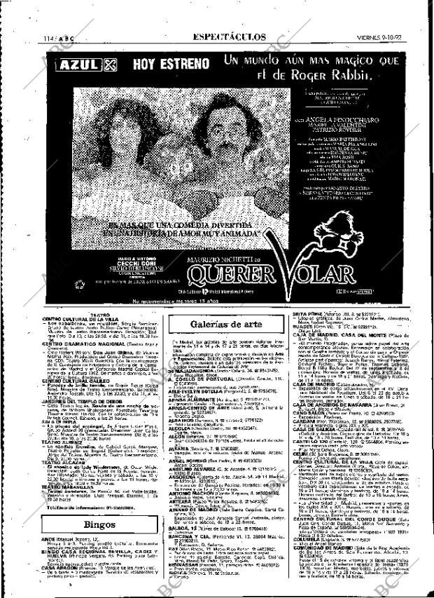 ABC MADRID 09-10-1992 página 114
