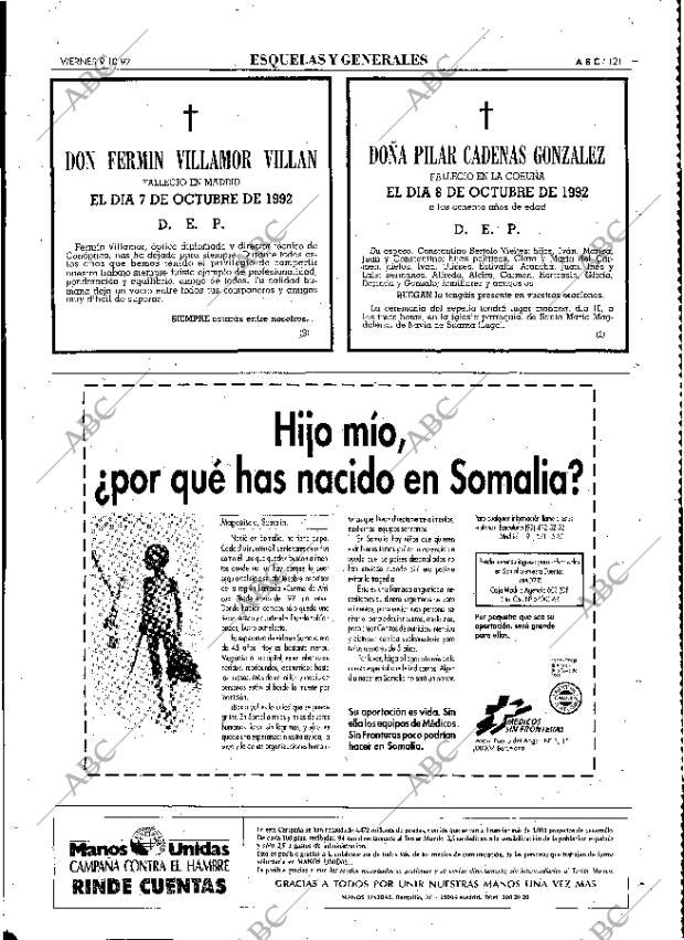 ABC MADRID 09-10-1992 página 121