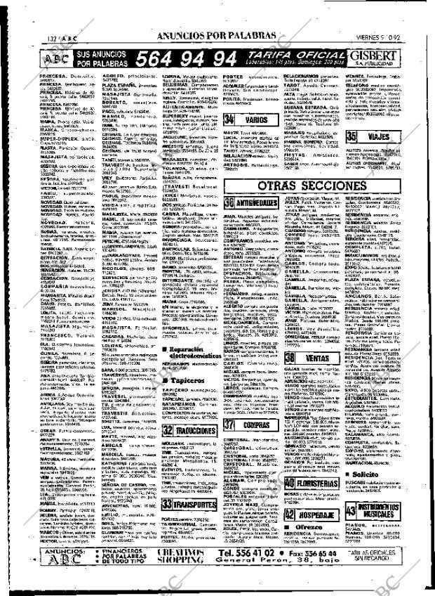 ABC MADRID 09-10-1992 página 132
