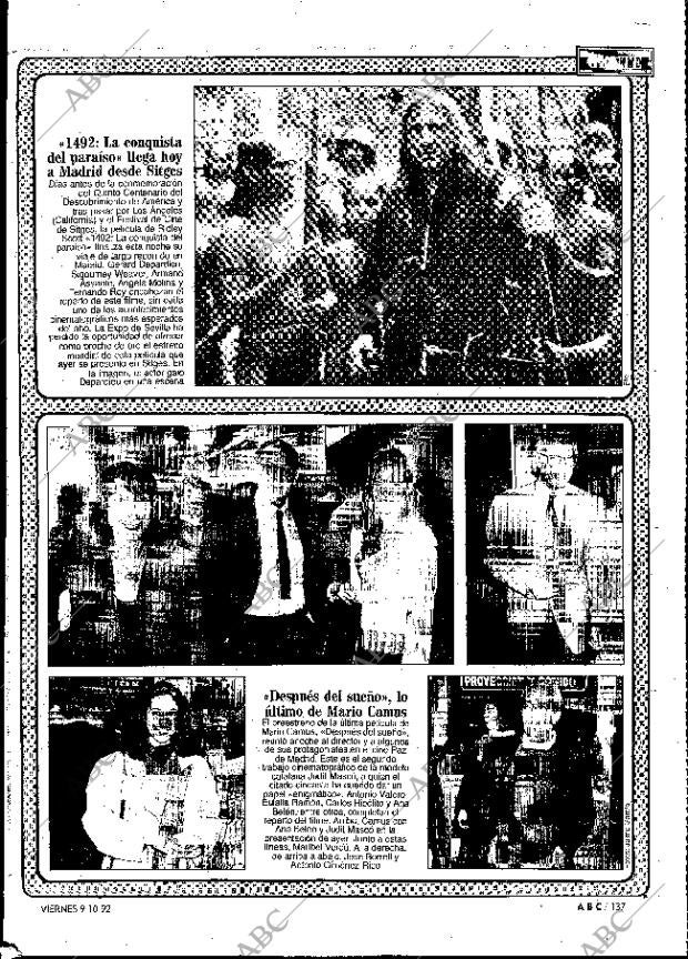 ABC MADRID 09-10-1992 página 137