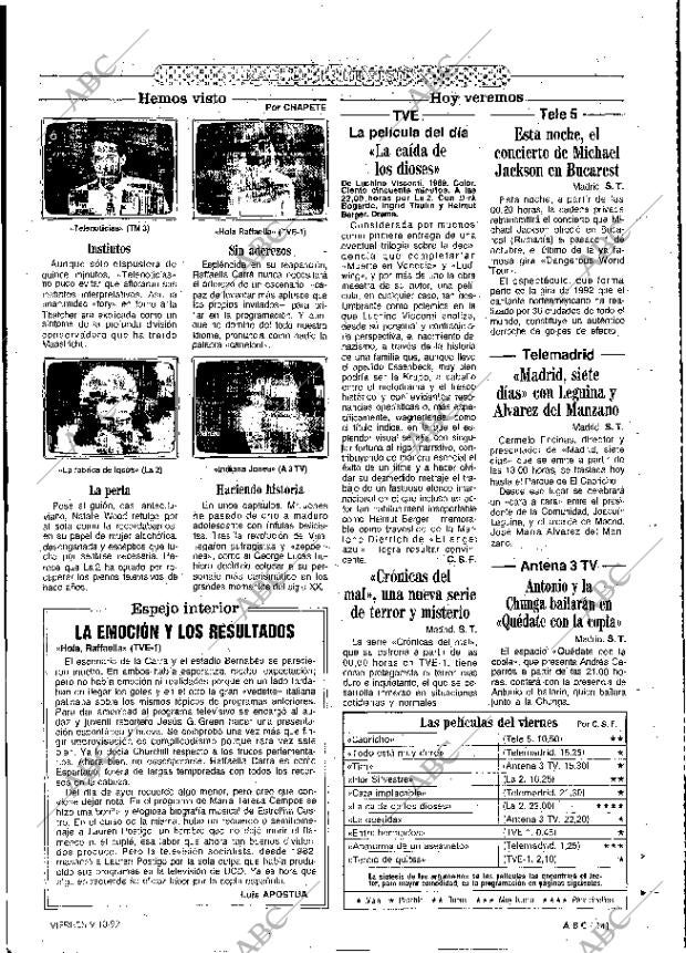 ABC MADRID 09-10-1992 página 141