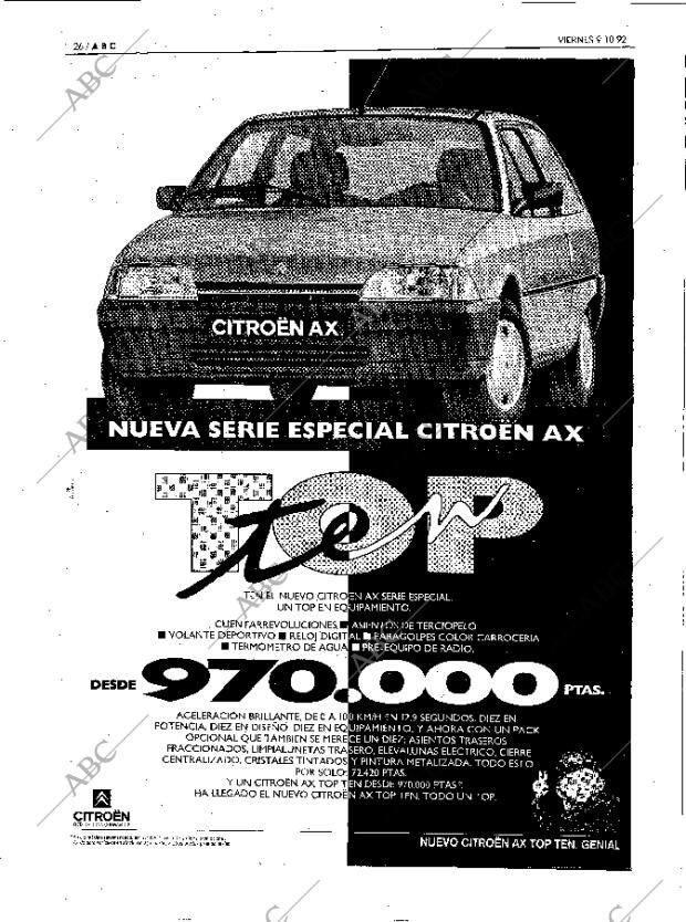 ABC MADRID 09-10-1992 página 26