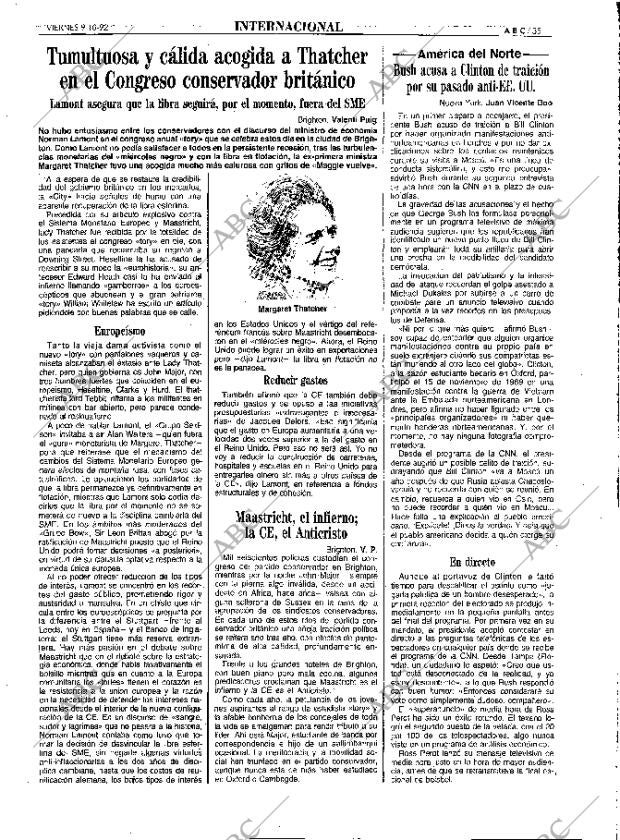 ABC MADRID 09-10-1992 página 35