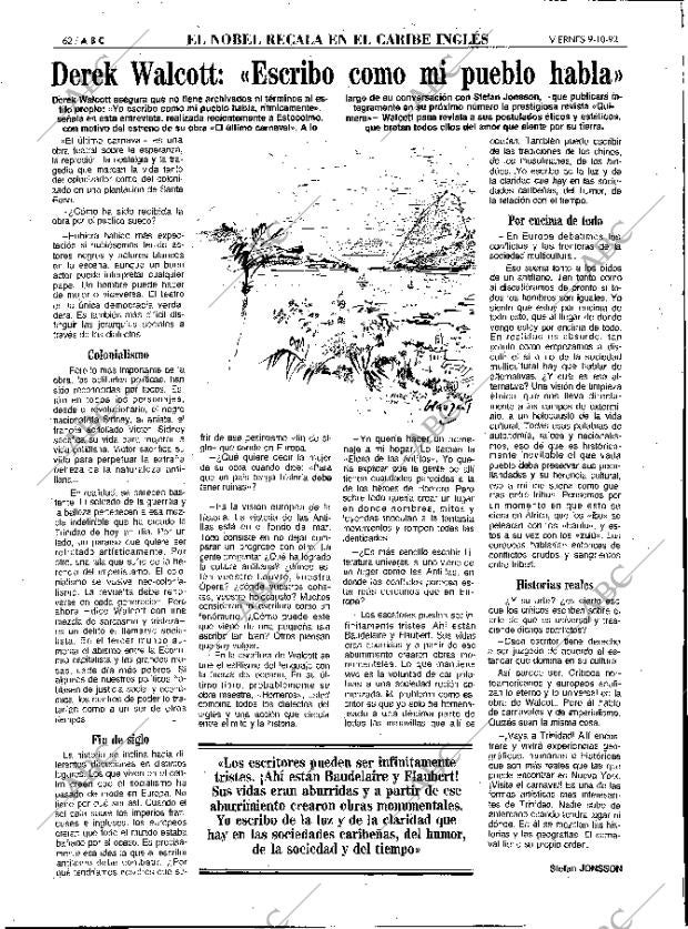 ABC MADRID 09-10-1992 página 62