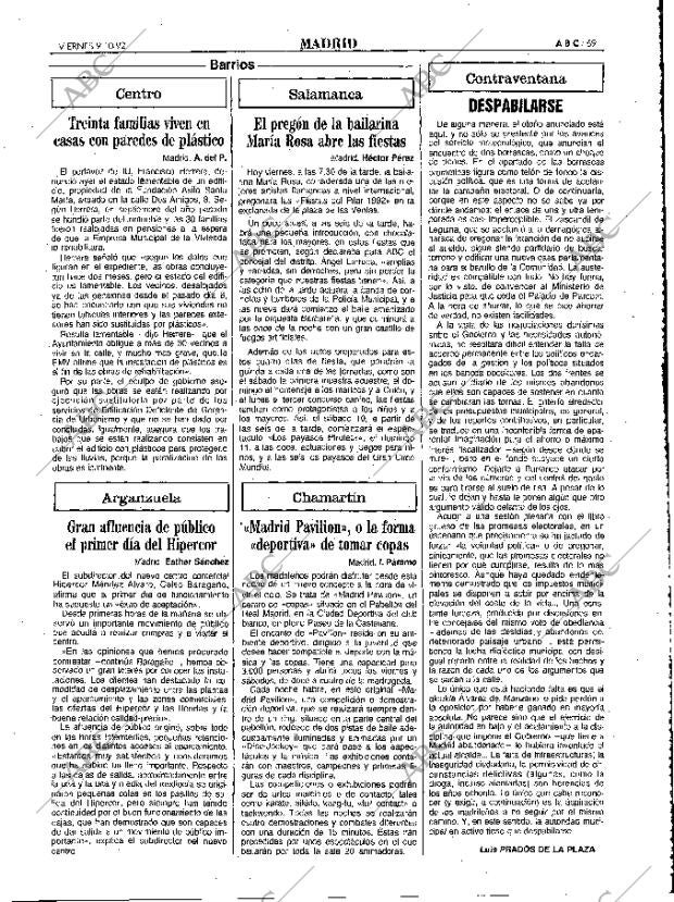 ABC MADRID 09-10-1992 página 69