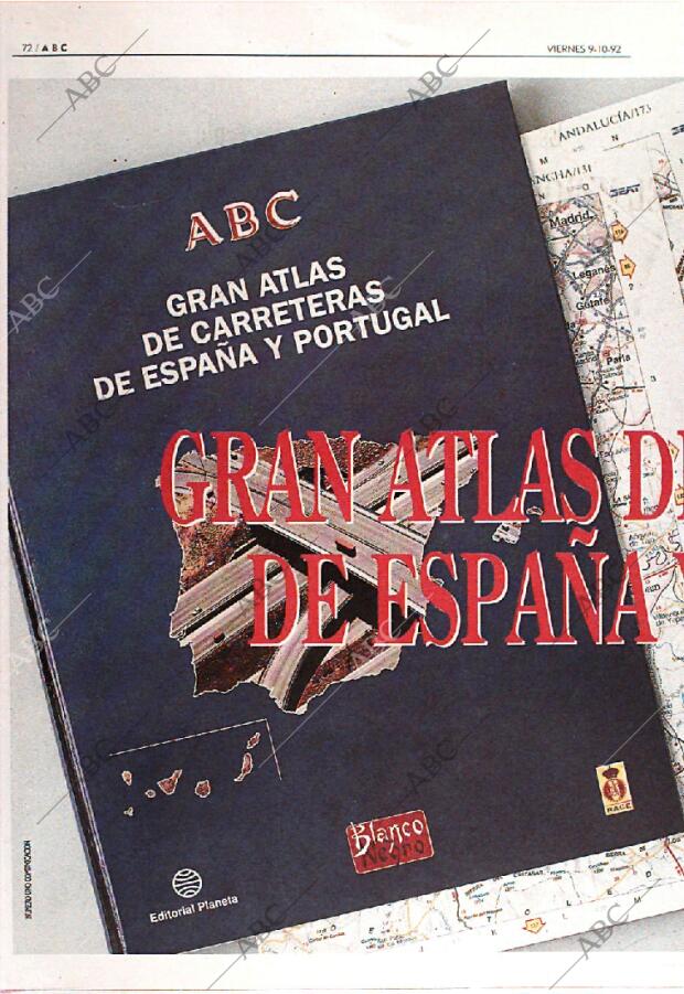 ABC MADRID 09-10-1992 página 72