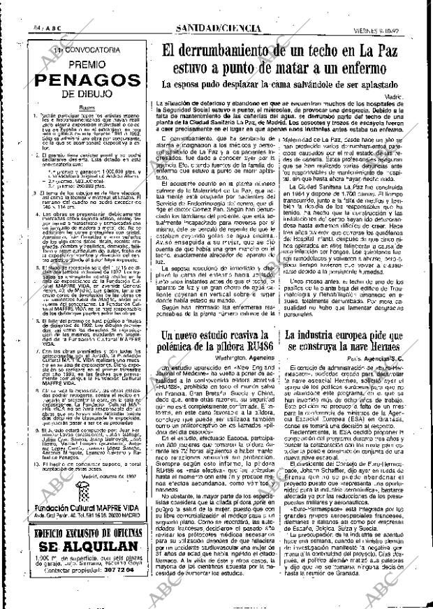 ABC MADRID 09-10-1992 página 84