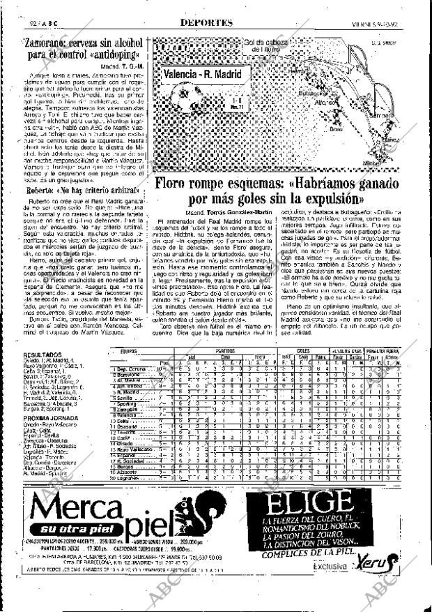 ABC MADRID 09-10-1992 página 92