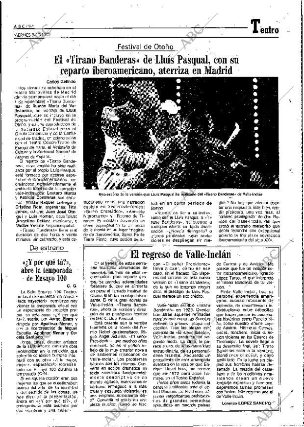 ABC MADRID 09-10-1992 página 97