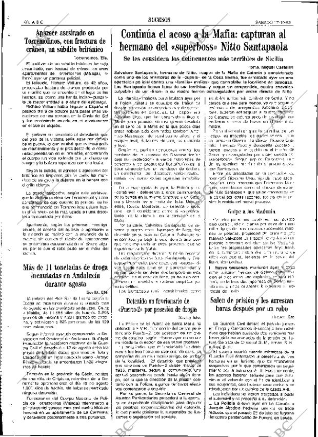 ABC SEVILLA 17-10-1992 página 66