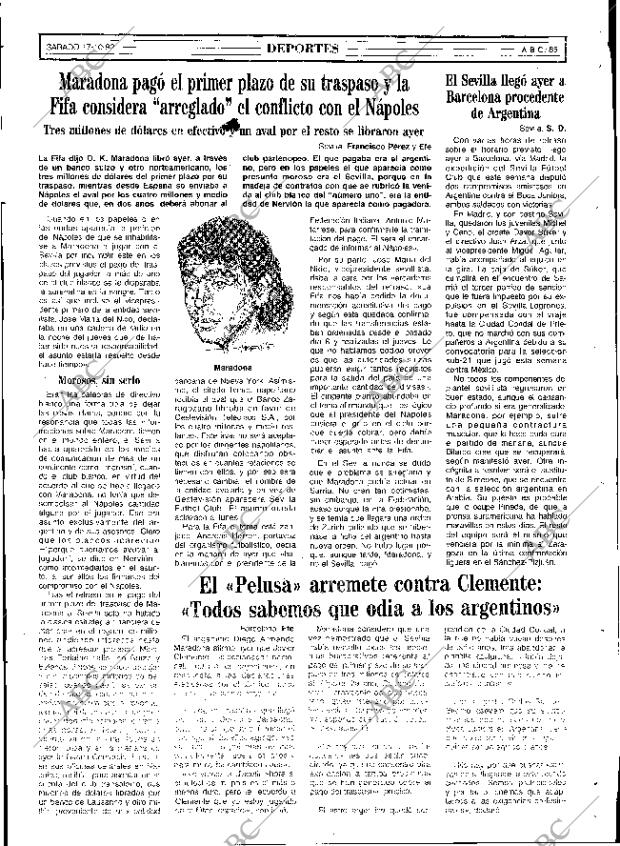 ABC SEVILLA 17-10-1992 página 85
