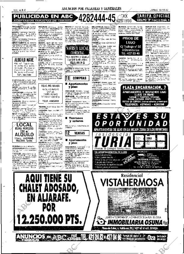 ABC SEVILLA 19-10-1992 página 104