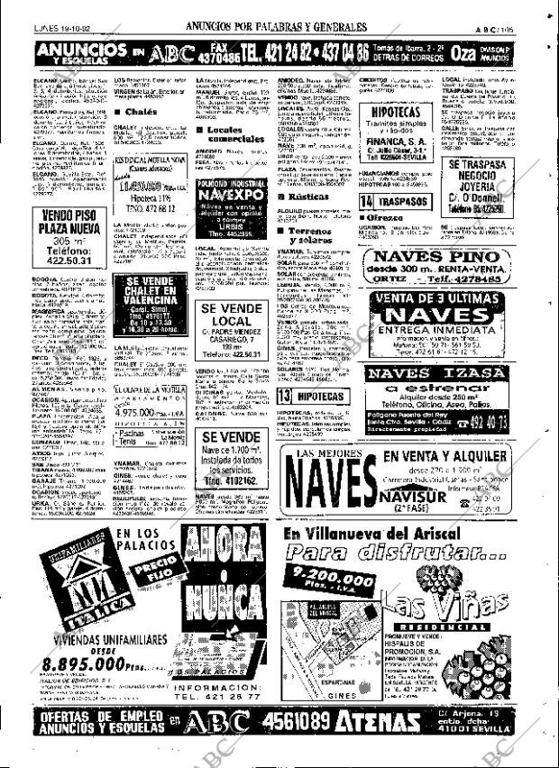 ABC SEVILLA 19-10-1992 página 105