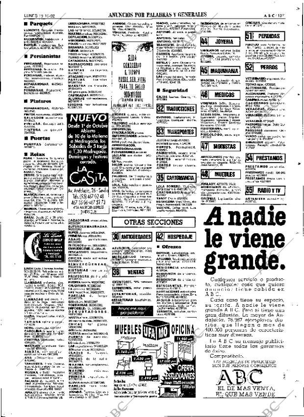 ABC SEVILLA 19-10-1992 página 107