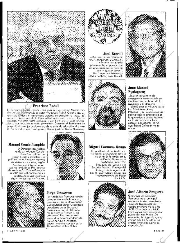 ABC SEVILLA 19-10-1992 página 11