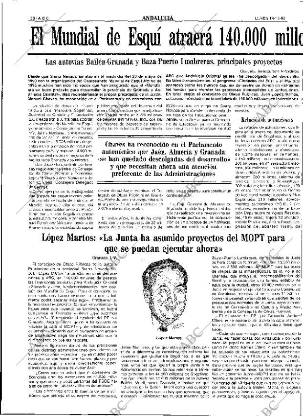 ABC SEVILLA 19-10-1992 página 38