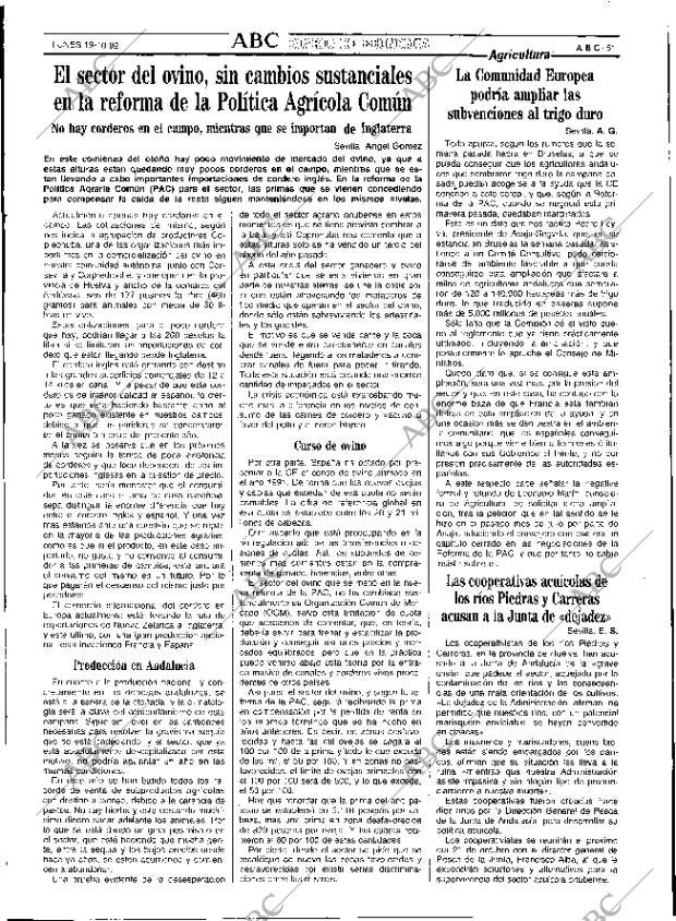 ABC SEVILLA 19-10-1992 página 51