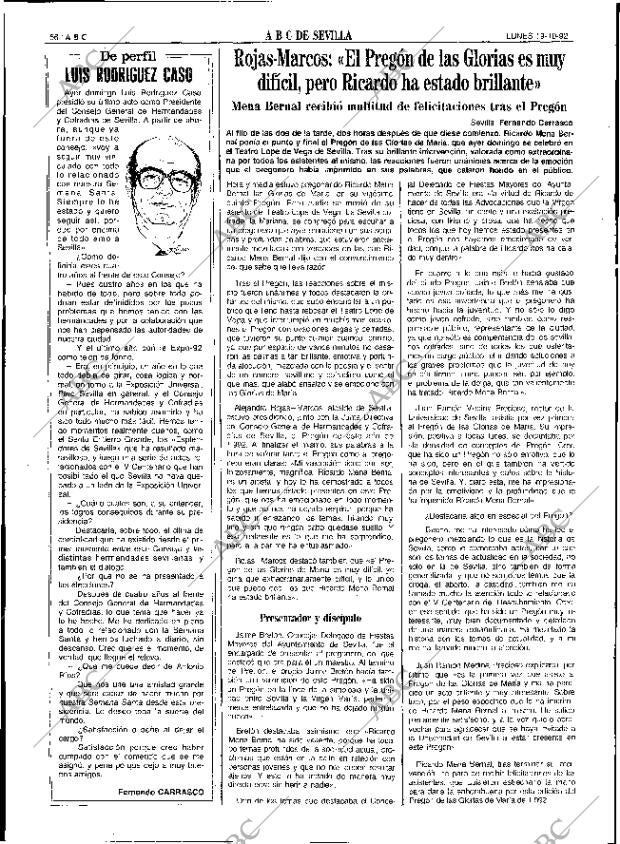ABC SEVILLA 19-10-1992 página 56