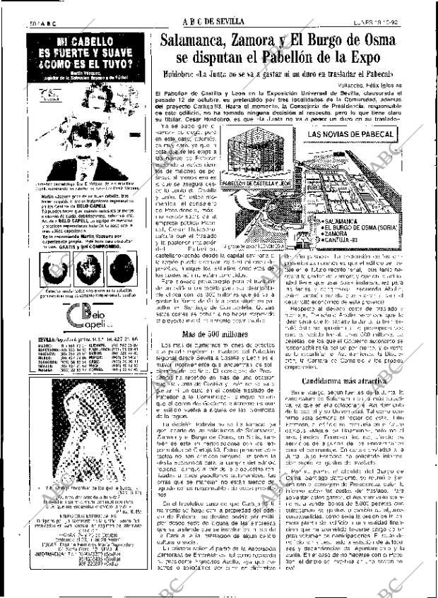 ABC SEVILLA 19-10-1992 página 58