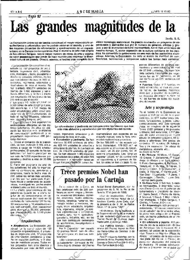 ABC SEVILLA 19-10-1992 página 60