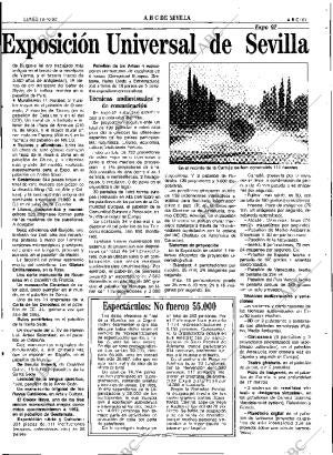 ABC SEVILLA 19-10-1992 página 61