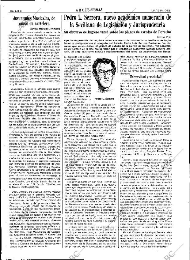 ABC SEVILLA 19-10-1992 página 66