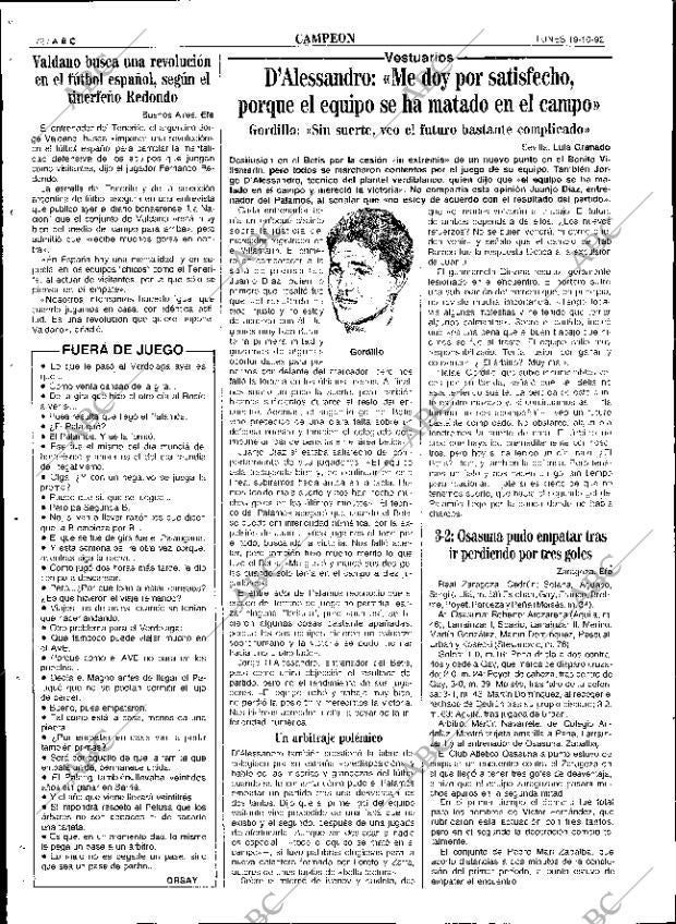 ABC SEVILLA 19-10-1992 página 72