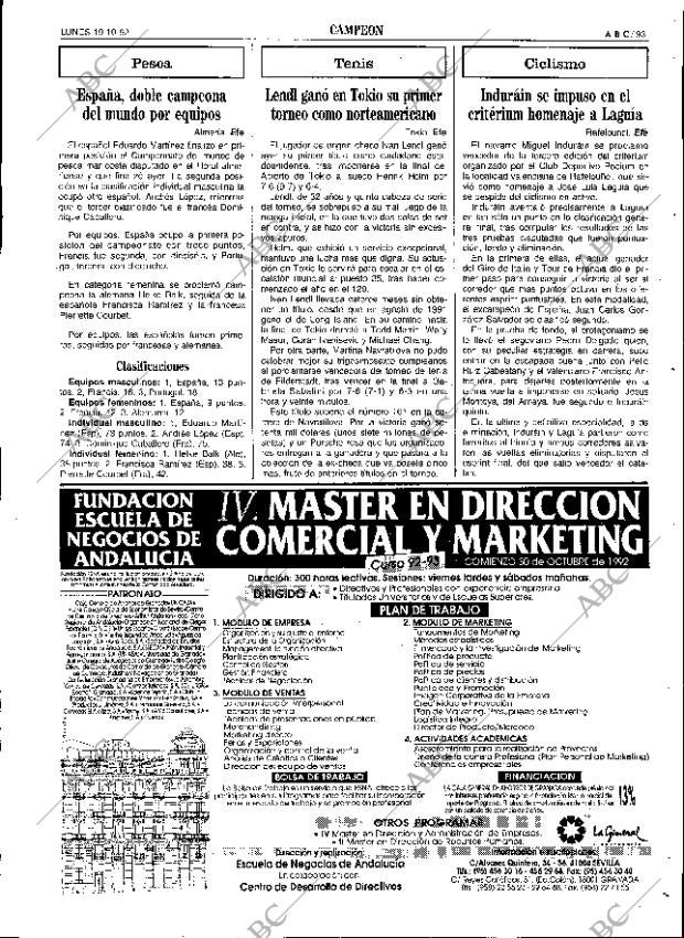 ABC SEVILLA 19-10-1992 página 93