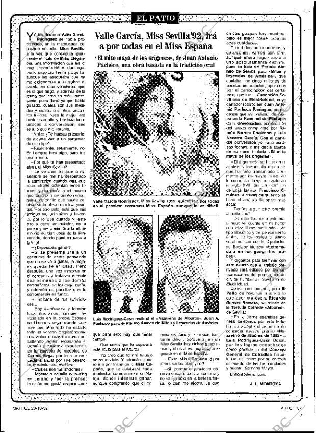 ABC SEVILLA 20-10-1992 página 107