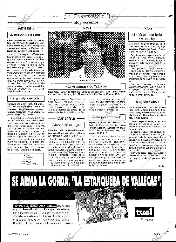 ABC SEVILLA 20-10-1992 página 109