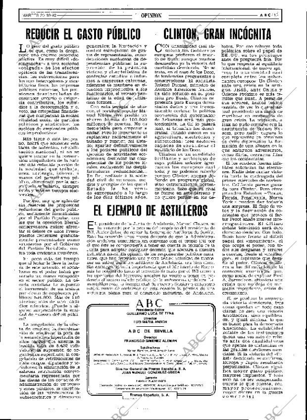 ABC SEVILLA 20-10-1992 página 15