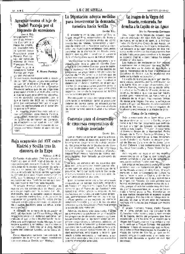 ABC SEVILLA 20-10-1992 página 54