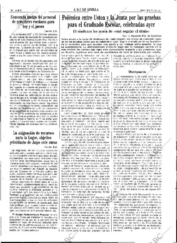 ABC SEVILLA 20-10-1992 página 60