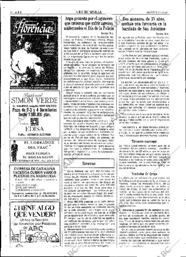 ABC SEVILLA 20-10-1992 página 64