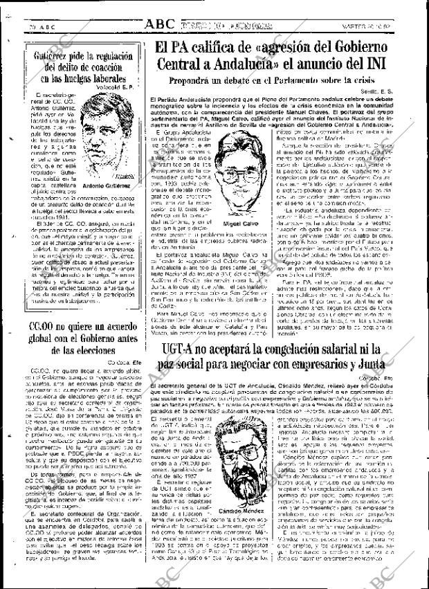 ABC SEVILLA 20-10-1992 página 70
