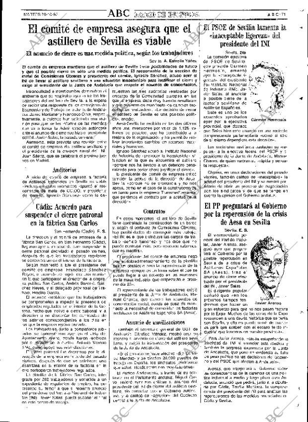 ABC SEVILLA 20-10-1992 página 71