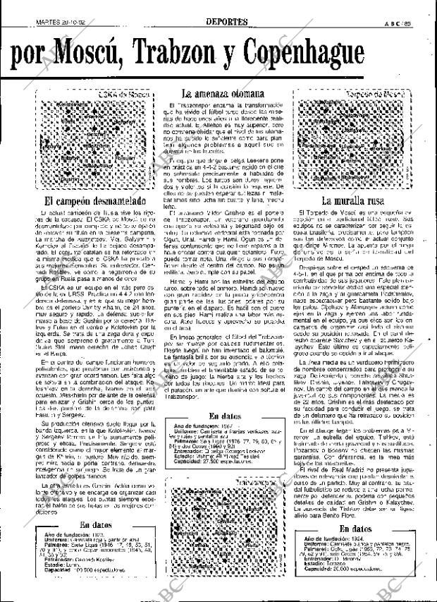 ABC SEVILLA 20-10-1992 página 85