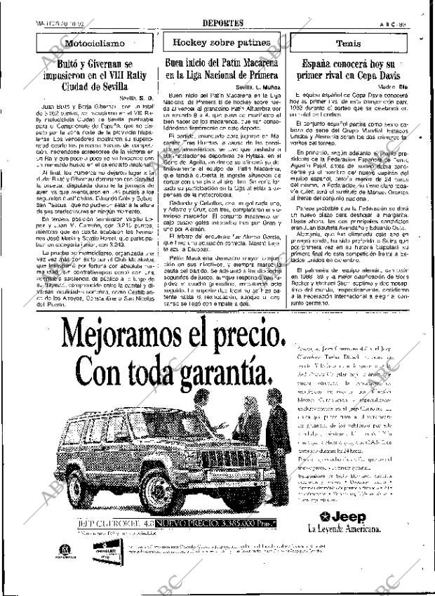 ABC SEVILLA 20-10-1992 página 89
