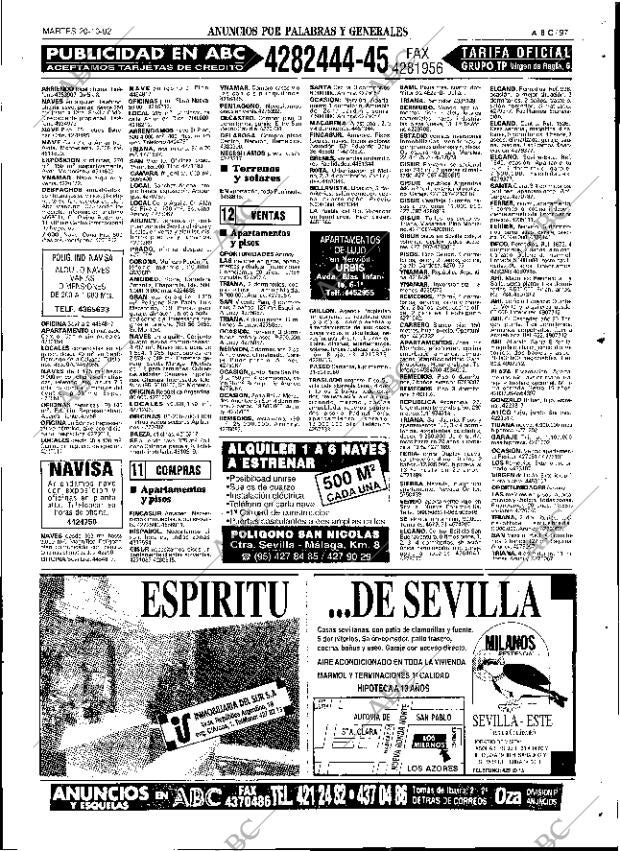 ABC SEVILLA 20-10-1992 página 97