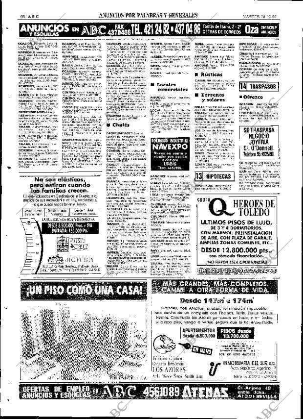 ABC SEVILLA 20-10-1992 página 98